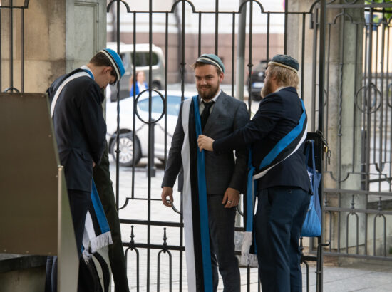 Eesti Lipu Seltsi esimees Jüri Trei