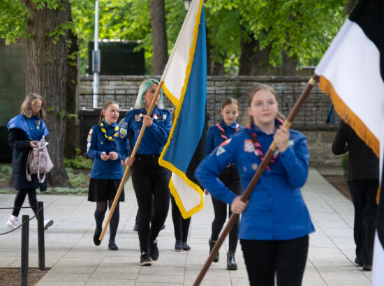 Eesti Lipu Seltsi esimees Jüri Trei