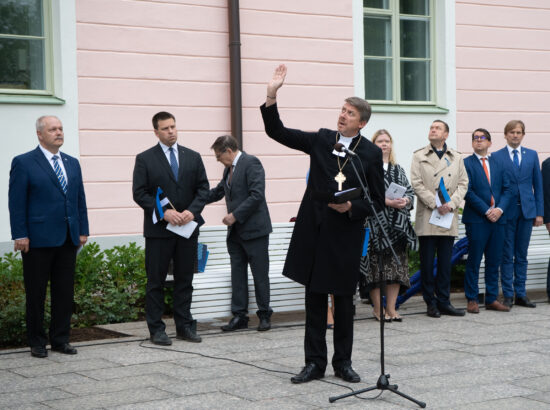 Välisminister Urmas Reinsalu ja peaminister Jüri Ratas