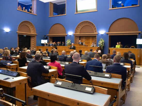 Riigikogu sügistungjärgu avaistung, 14. september 2020