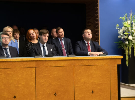 Riigikogu sügistungjärgu avaistung, 14. september 2020