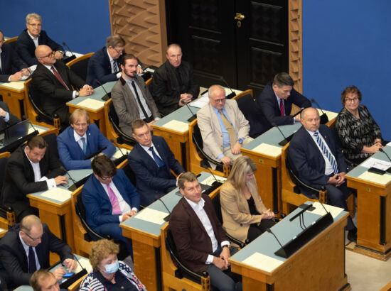 Riigikogu sügistungjärgu avaistung, 14. september 2020