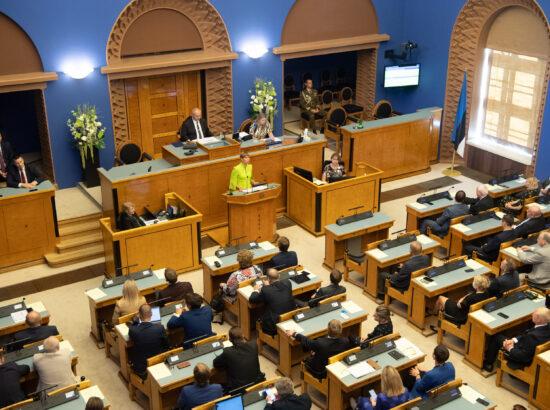 Riigikogu sügistungjärgu avaistung, 14. september 2020