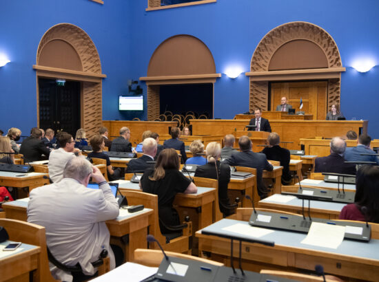 Täiskogu istung, Riigikogu nimetas Urmas Volensi Riigikohtu liikmeks