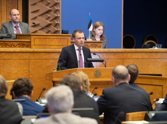 Täiskogu istung, Riigikogu nimetas Urmas Volensi Riigikohtu liikmeks