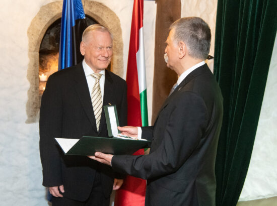 Ungari parlamendi esimees László Kövér ja Euroopa Liidu asjade komisjoni esimees Anneli Ott