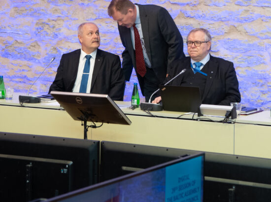 Balti Assamblee 39. istungjärk ja 26. Balti Nõukogu