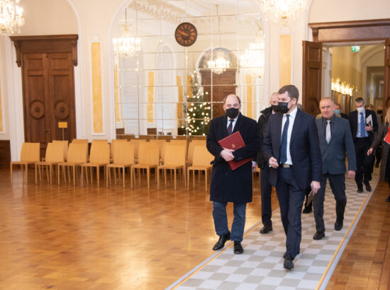 Riigikaitsekomisjoni esimees ja Ühendkuningriigi kaitseminister Ben Wallace