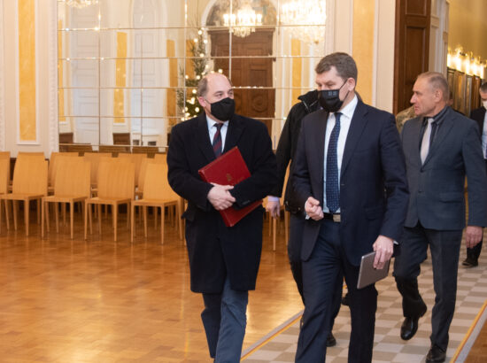 Riigikaitsekomisjoni esimees ja Ühendkuningriigi kaitseminister Ben Wallace