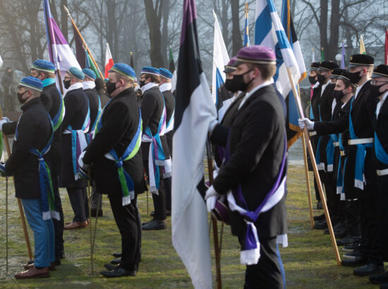 Eesti Vabariigi 103. aastapäeva lipuheiskamise tseremoonia