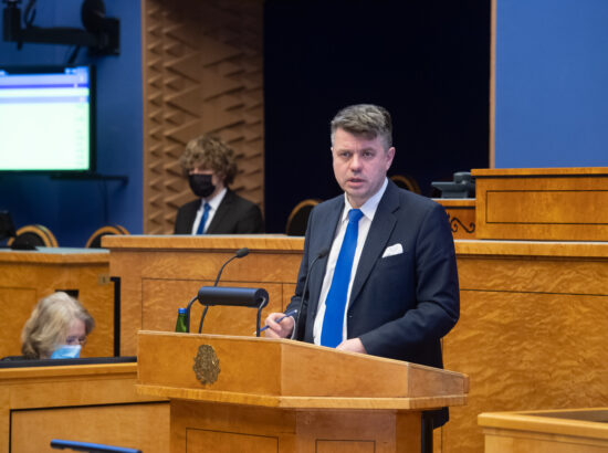 Arutelu tegevusest koroonaviiruse tõrjumisel, 11. märts 2021