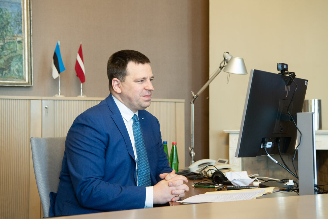 Riigikogu esimehe Jüri Ratase kohtumine Läti parlamendi esimehe Ināra Mūrniece’ga