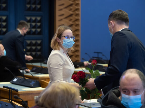 Täiskogu istung, 8. märts 2021