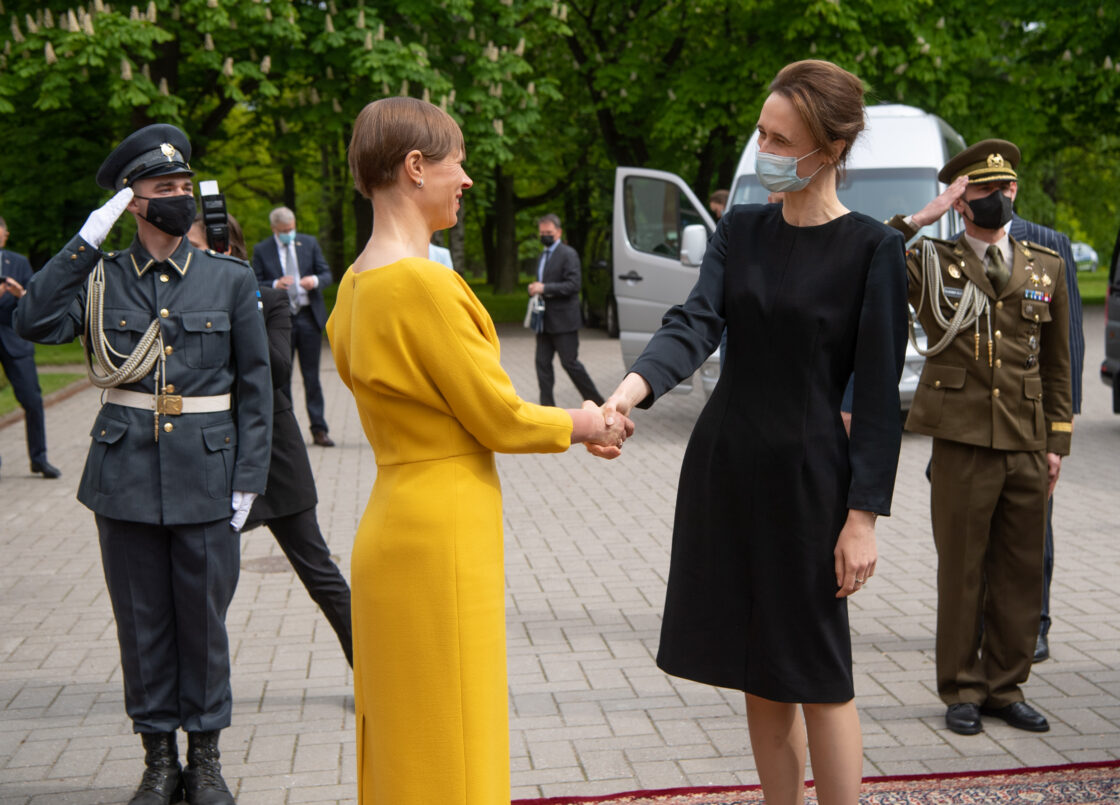 President Kersti Kaljulaid ja Leedu parlamendi esimees Viktorija Čmilytė-Nielsen