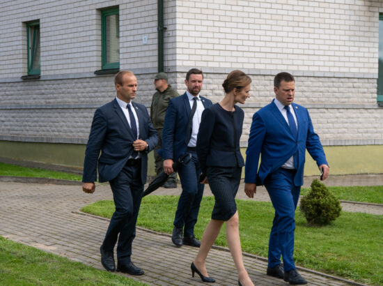 Riigikogu esimees Jüri Ratas ning Leedu parlamendi esimees Viktorija Čmilytė-Nielsen