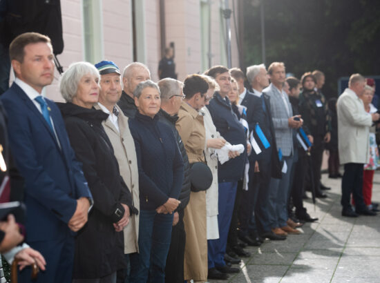 Pidulik riigilipu heiskamine Pika Hermanni torni