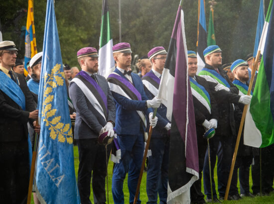 Pidulik riigilipu heiskamine Pika Hermanni torni