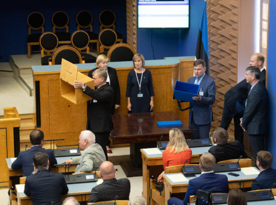 Vabariigi Presidendi valimine Riigikogus, 30. august 2021