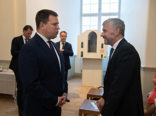 Riigikogu esimees Jüri Ratas Balti parlamentide esimeeste ametlikul visiidil Rootsis