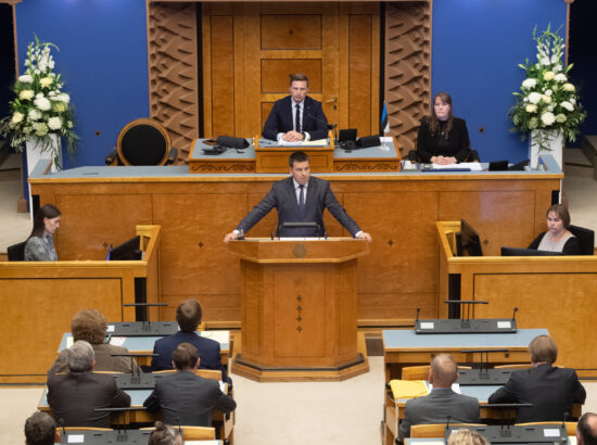 Riigikogu sügisistungjärgu avaistung, 13. september 2021