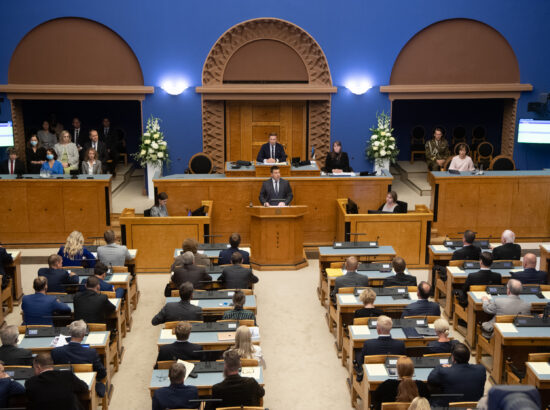 Riigikogu sügisistungjärgu avaistung, 13. september 2021