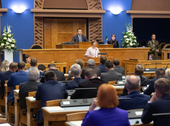 Riigikogu sügisistungjärgu avaistung, 13. september 2021