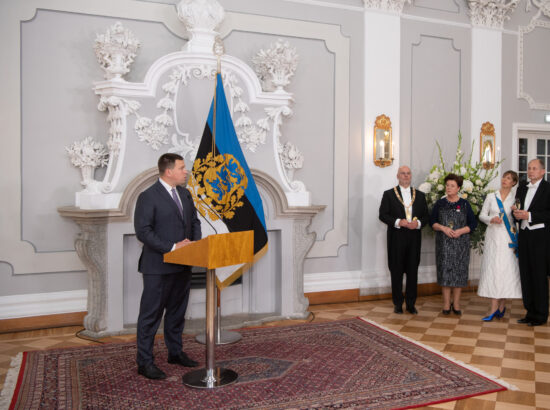 Riigikogu esimees Jüri Ratas osaleb Eesti Vabariigi presidendi vastuvõtul