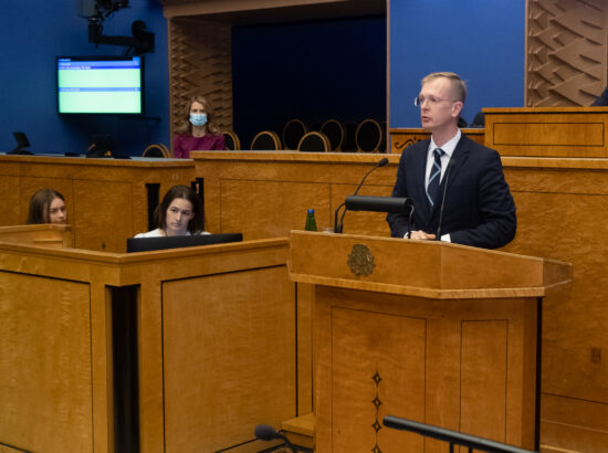 Kultuuriminister Tiit Teriku ametivanne