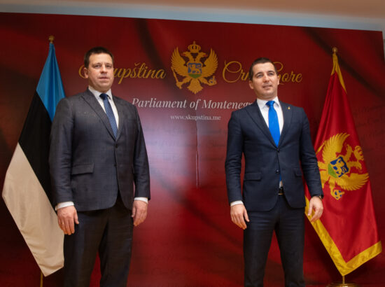 Riigikogu esimehe Jüri Ratase visiit Montenegrosse