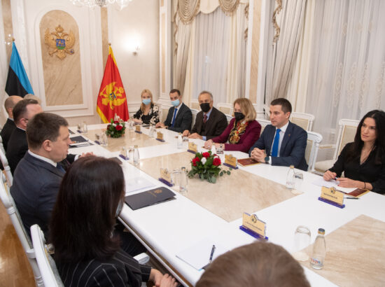 Riigikogu esimehe Jüri Ratase visiit Montenegrosse