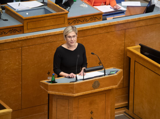 Täiskogu istung, Ülle Madise õiguskantsleri ametisse nimetamine