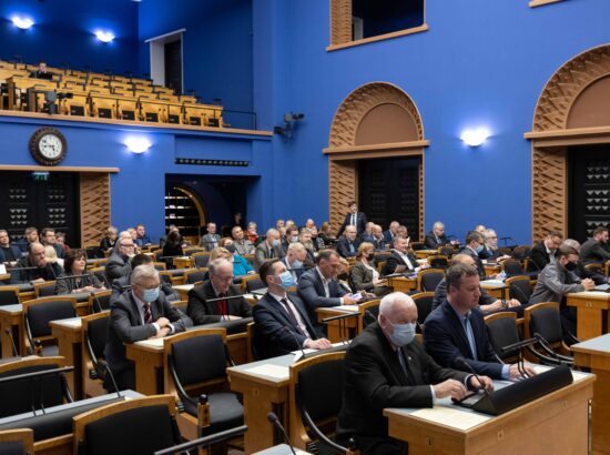 Riigikogu istung, 26. jaanar 2022