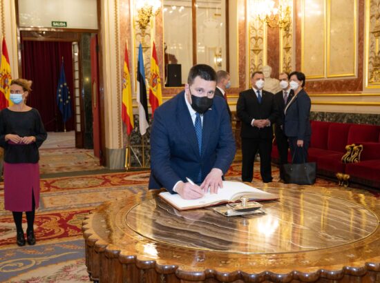 Riigikogu esimees Jüri Ratase visiit Hispaanias