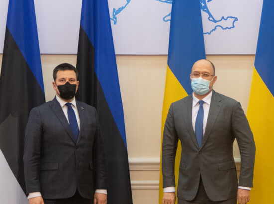 Riigikogu esimees Jüri Ratas visiidil Ukrainas