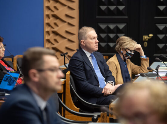 Riigikogu arutab välispoliitika üle