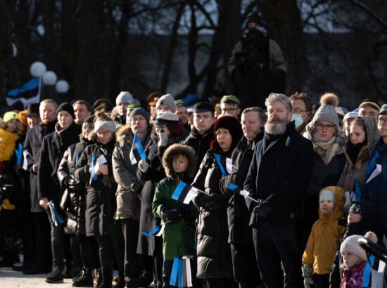 Eesti Vabariigi 104. aastapäeva tähistamine