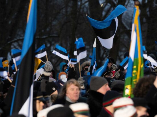 Eesti Vabariigi 104. aastapäeva tähistamine