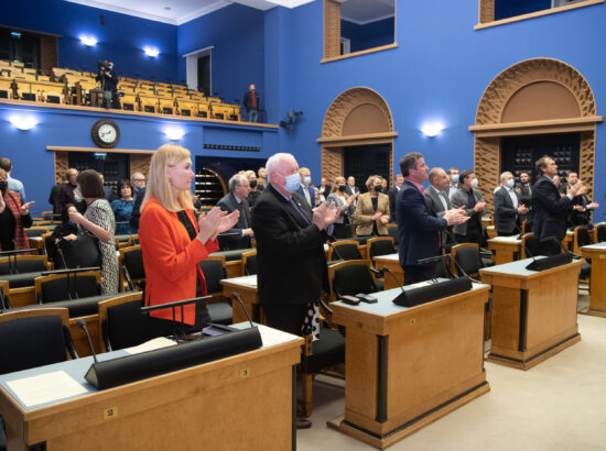 Riigikogu arutab avalduse eelnõu Venemaa agressioonist Ukraina vastu