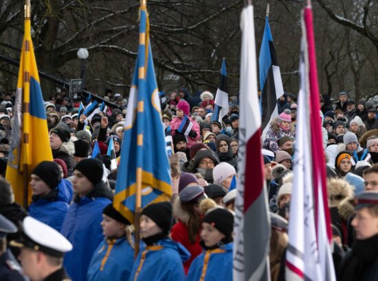 Eesti Vabariigi 104. aastapäeva tähistamine
