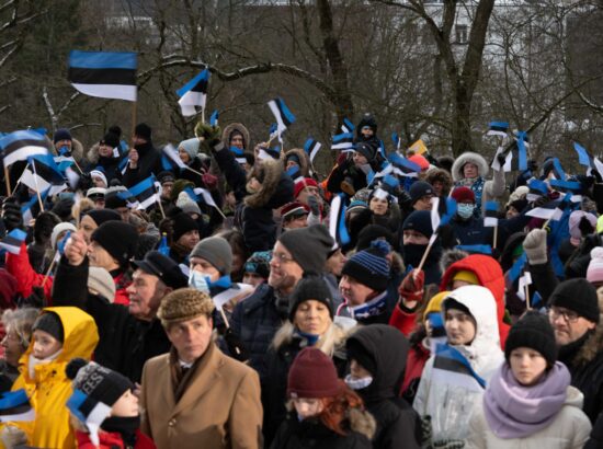 Eesti Vabariigi 104. aastapäeva tähistamine