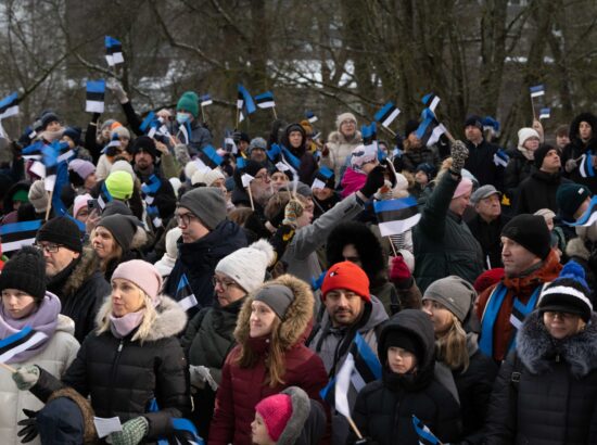 Eesti Vabariigi 104. aastapäeva tähistamine