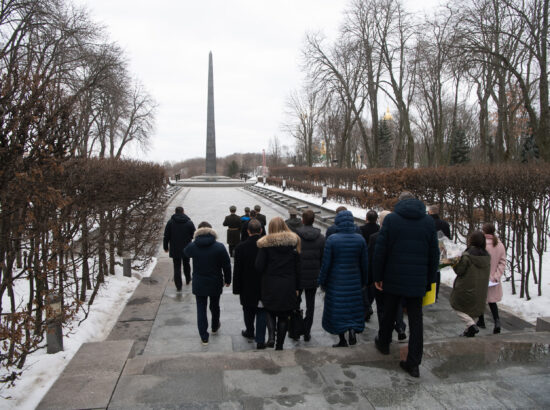 Riigikogu esimees Jüri Ratas visiidil Ukrainas