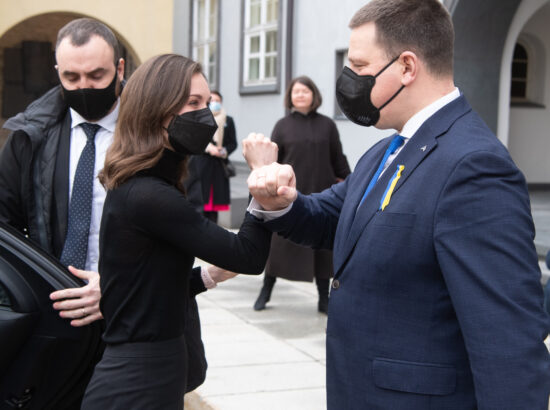 Kohtumine Soome peaministri Sanna Mariniga