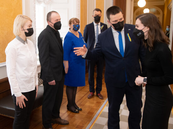 Kohtumine Soome peaministri Sanna Mariniga