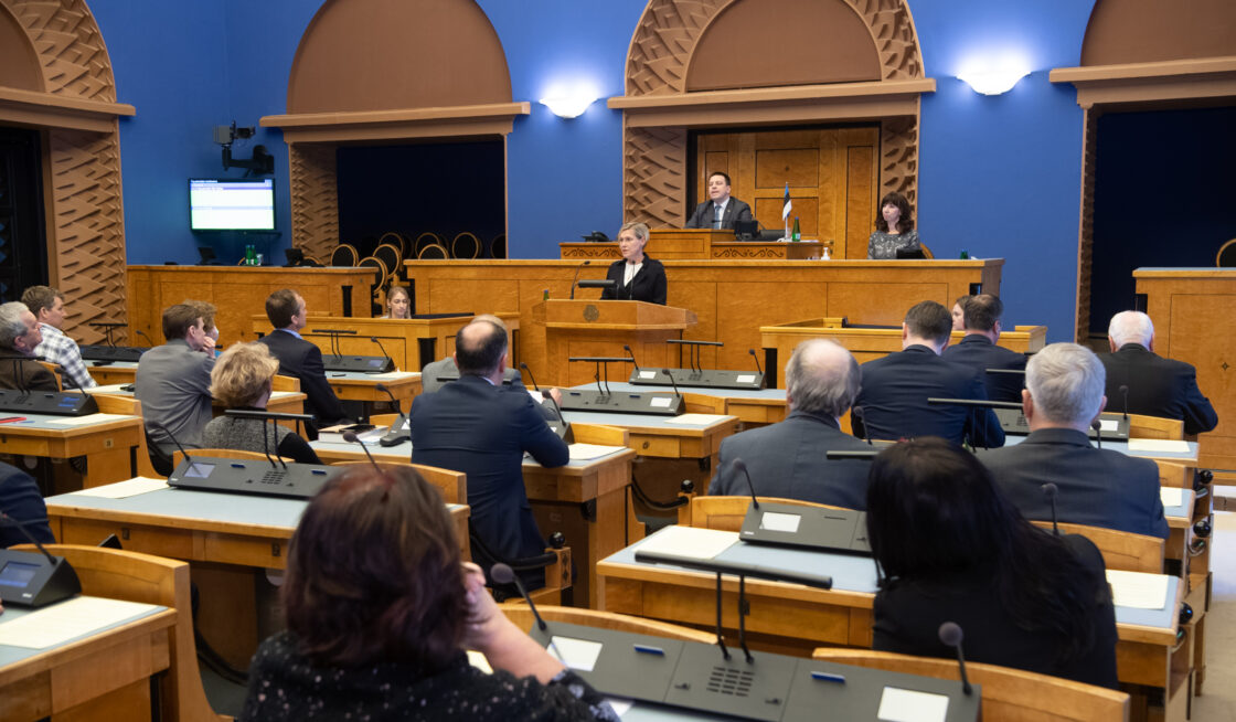 Riigikogu istung, 4. aprill 2022