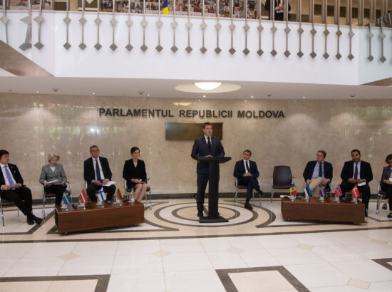 Jüri Ratas Põhja- ja Baltimaade spiikrite ühisvisiidil Moldovas