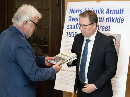 Näituse „Põhjatähe all – Eesti vabatahtlikud Narviki lahingus 1940“ avamine