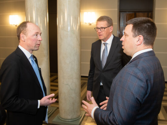 Soome parlament tervitab Eesti ametikaaaslasi