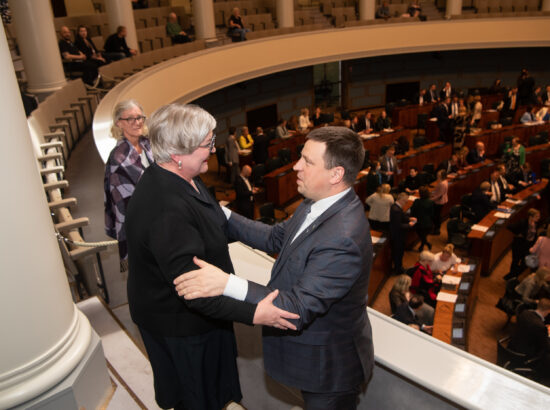 Soome parlament tervitab Eesti ametikaaaslasi