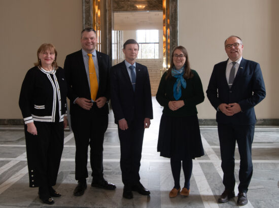 Soome parlament tervitab Eesti ametikaaaslasi